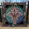 Hippie Quilt Blanket Ver 33  Quilt